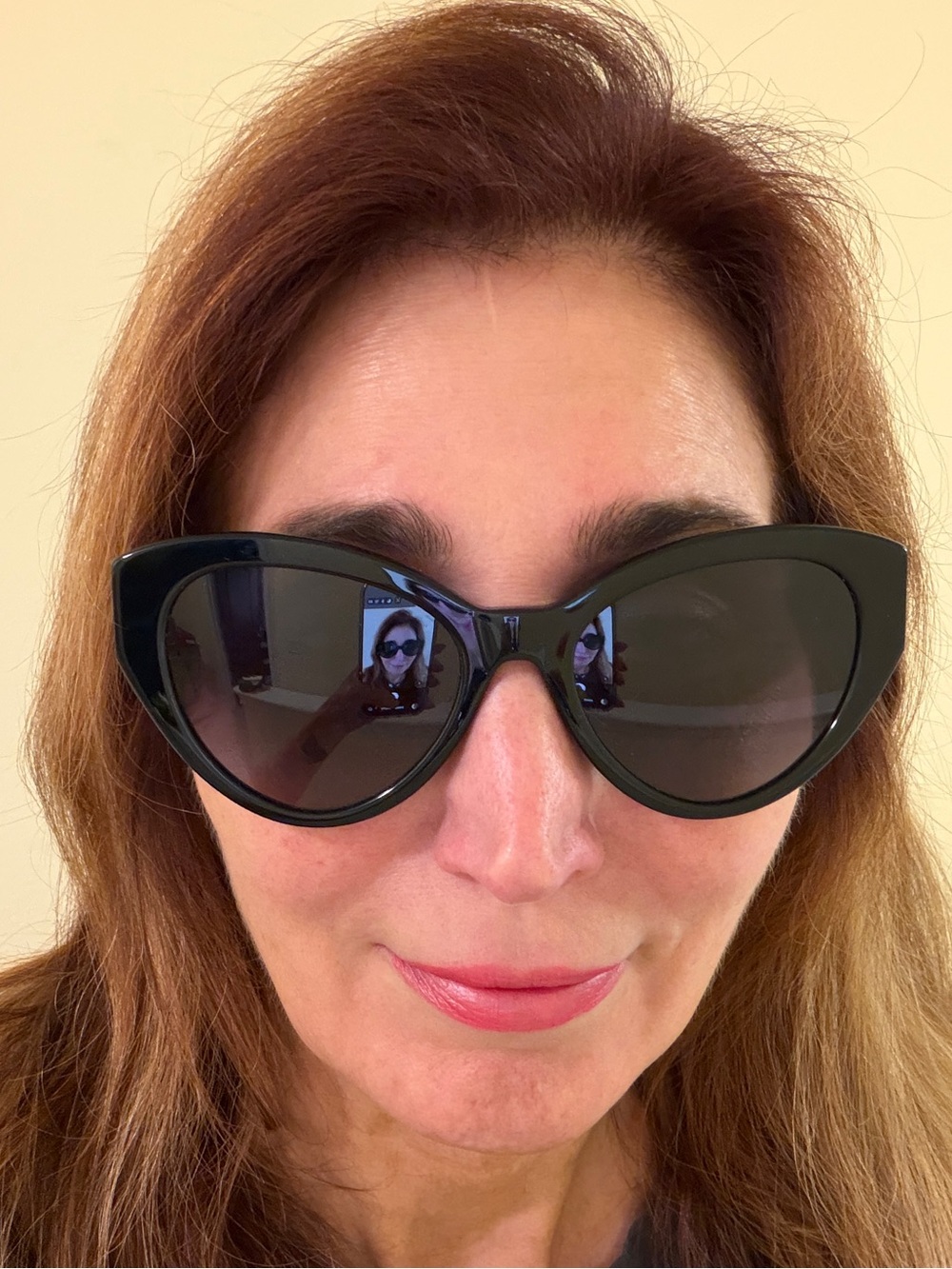 Kate Spade Black Cat-Eye Sunglasses with dark polarized lenses - Picture 10 of 11